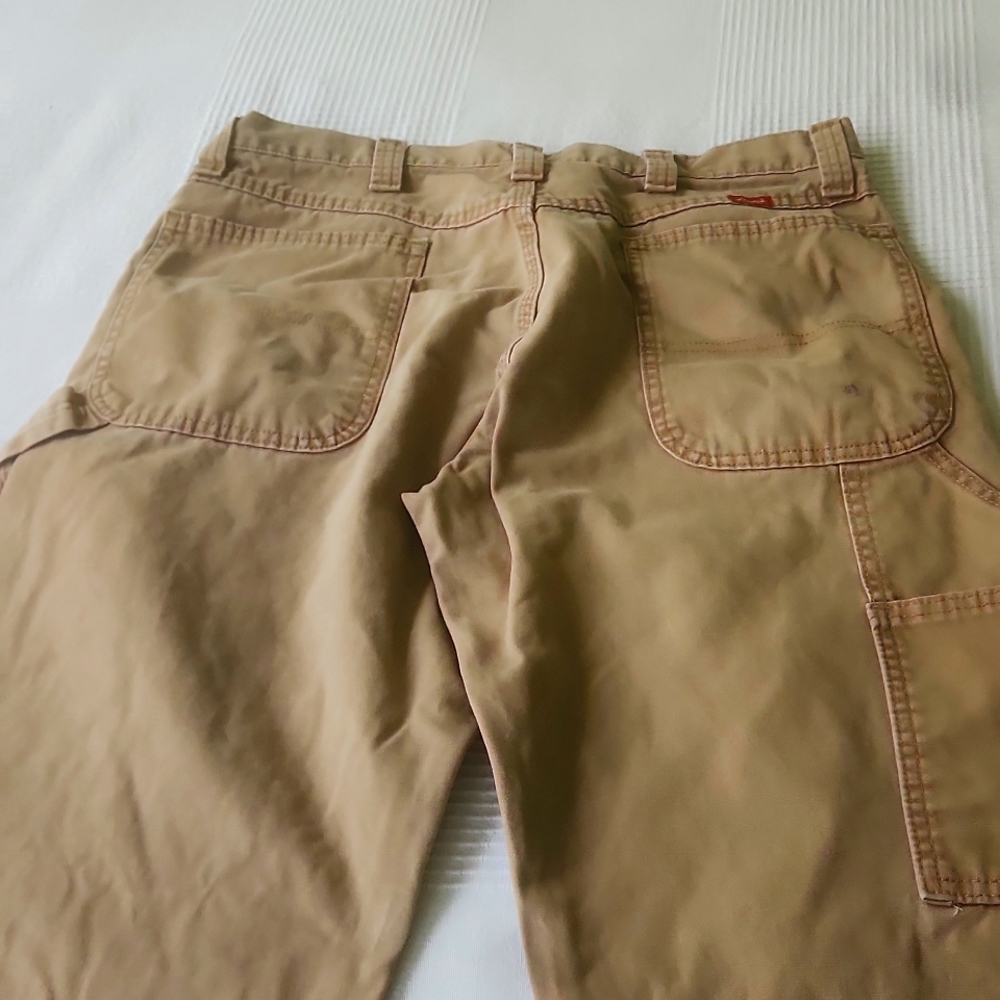 Tan wrangler work pants